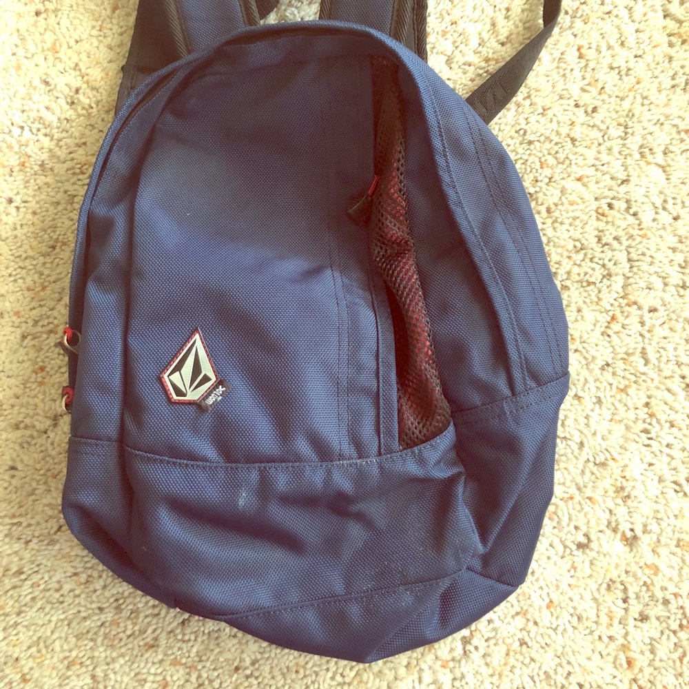 Volcom blue small backpack